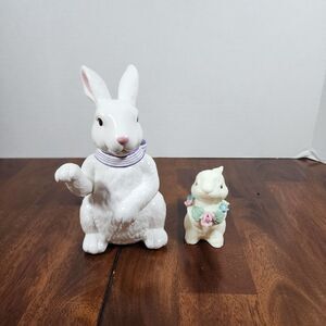 Vintage Easter Bunny Rabbit Easter Set of 2